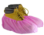Shoe Cover Pink Cloth