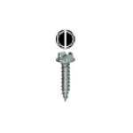 #8 x 3/4'' Slotted Hex Washer Head Metal Piercing Screw (1000pc Tuff Pail)